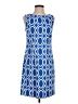Alyx Graphic Blue Cocktail Dress Size 4 - photo 1