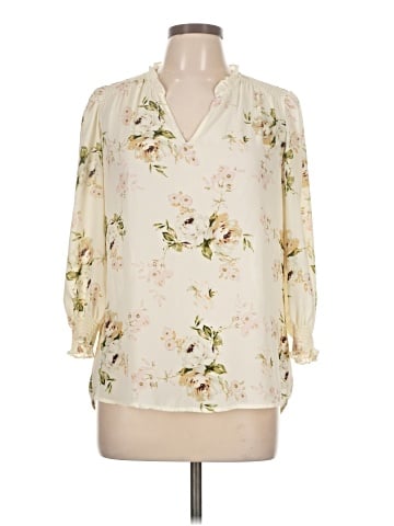 Carolina Belle 3/4 Sleeve Blouse (view 1)