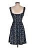 Bebop 100% Polyester Paisley Blue Casual Dress Size S - photo 2