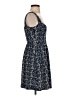Bebop 100% Polyester Paisley Blue Casual Dress Size S - photo 4