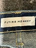 Flying Monkey Hearts Blue Jeans Size 27 waist - photo 7