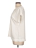 Lumiere 100% Polyester Ivory Short Sleeve Blouse Size L - photo 5