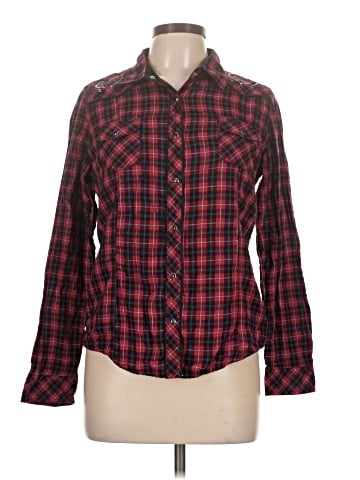 Bit & Bridle Long Sleeve Button-Down Shirt (view 1)