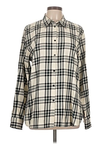 Lauren by Ralph Lauren Long Sleeve Button-Down Shirt (view 1)