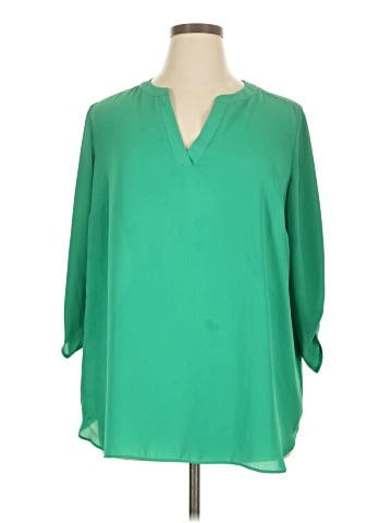 Chaus 3/4 Sleeve Blouse (view 1)