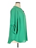 Chaus 100% Polyester Green 3/4 Sleeve Blouse Size 1X - photo 4