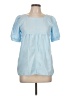 Assorted Brands Blue Short Sleeve Blouse Size L (estimated) - photo 1