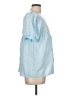 Assorted Brands Blue Short Sleeve Blouse Size L (estimated) - photo 4