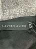 Lavish Alice Solid Black Jumpsuit Size 4 - photo 4