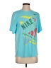 Nike 100% Polyester Teal Active T-Shirt Size S - photo 1