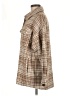Forever 21 Plaid Brown Coat Size M - photo 5