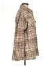 Forever 21 Plaid Brown Coat Size M - photo 4