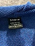 Shein 100% Polyester Blue Sweatshirt Size L - photo 7