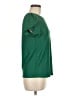 Shein Green Short Sleeve Blouse Size 6 - photo 4