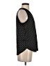 Banana Republic 100% Polyester Polka Dots Black Sleeveless Blouse Size S - photo 4