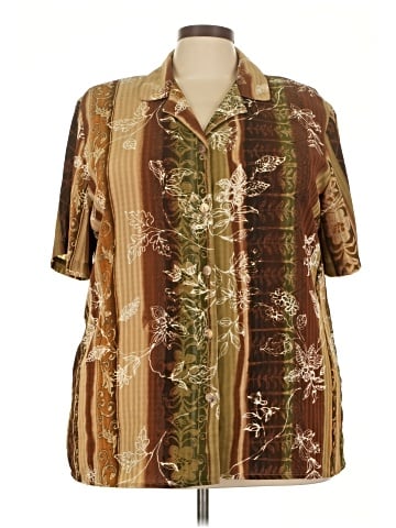 Tee Party Short Sleeve Blouse (view 1)