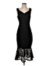 Thalia Sodi 100% Polyester Black Cocktail Dress Size 4 - photo 1