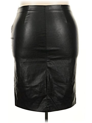 Nine West Faux Leather Skirt (view 2)