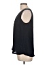 Esley 100% Polyester Black Sleeveless Blouse Size L - photo 5