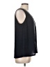 Esley 100% Polyester Black Sleeveless Blouse Size L - photo 4