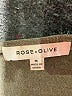 Rose + Olive Green Short Sleeve Top Size M - photo 7