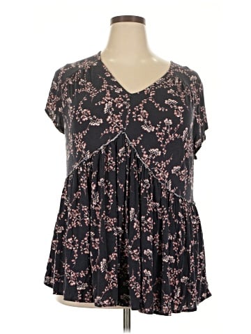 Lane Bryant Short Sleeve Blouse (view 1)