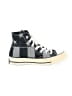 Converse Checkered-gingham Gray Sneakers Size 6 1/2 - photo 1