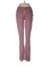 Paige Color Block Burgundy Jeans Size 28 waist - photo 1