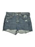 Rag & Bone 100% Cotton Stars Blue Denim Shorts Size 24 waist - photo 1