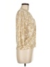 Gap Gold 3/4 Sleeve Blouse Size M - photo 4
