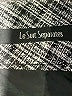 Le Suit Separates 100% Polyester Houndstooth Gray Formal Skirt Size 8 - photo 5