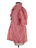 Assorted Brands Checkered-gingham Red 3/4 Sleeve Button-Down Shirt Size S - photo 5