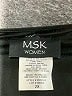 MSK 100% Polyester Black 3/4 Sleeve Blouse Size 2X - photo 7