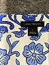 Ann Taylor 100% Polyester Blue Short Sleeve Blouse Size S - photo 7