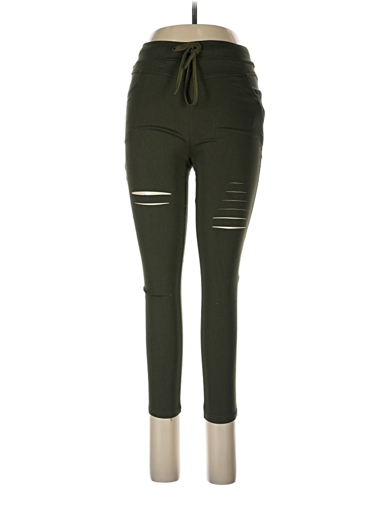 Pre-owned Unbranded Casual Pants In Green