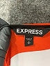 Express 100% Polyester Stripes Orange Sleeveless Blouse Size S - photo 7