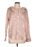 J.Crew Tweed Pink Long Sleeve Blouse Size L - photo 1