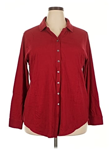 J.Jill 3/4 Sleeve Button-Down Shirt (view 1)