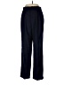 Christopher & Banks 100% Polyester Chevron-herringbone Blue Casual Pants Size 12 - photo 1