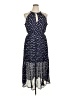 Maison Jules 100% Polyester Polka Dots Blue Cocktail Dress Size XL - photo 1