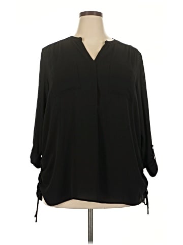 Roz & Ali 3/4 Sleeve Blouse (view 1)