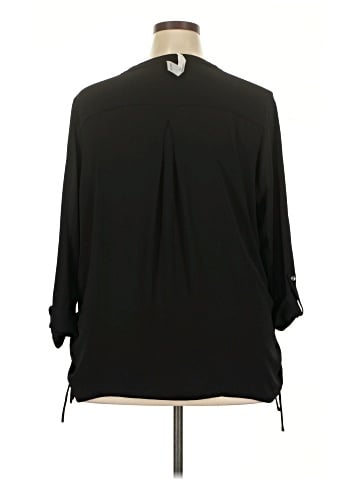 Roz & Ali 3/4 Sleeve Blouse (view 2)