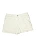Jessica Simpson Solid Ivory Khaki Shorts Size 6 - photo 1