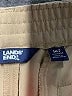 Lands' End 100% Polyester Solid Tan Casual Pants Size 14 (tall) - photo 7