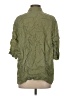 Wilfred 100% Cupro Green 3/4 Sleeve Button-Down Shirt Size S - photo 2