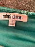 Mimi Chica Paisley Teal Cocktail Dress Size M - photo 4