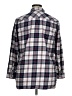 Eddie Bauer 100% Cotton Plaid Gray Long Sleeve Blouse Size XL - photo 2