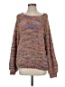 Dna Couture Tweed Purple Pullover Sweater Size S - photo 1