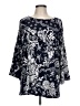Chico's Black 3/4 Sleeve Blouse Size Lg (2) - photo 1