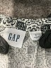 Gap 100% Rayon Hearts Gray Romper Size L - photo 4